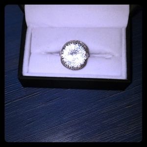 Effy Jewelry White Topaz Cocktail Ring